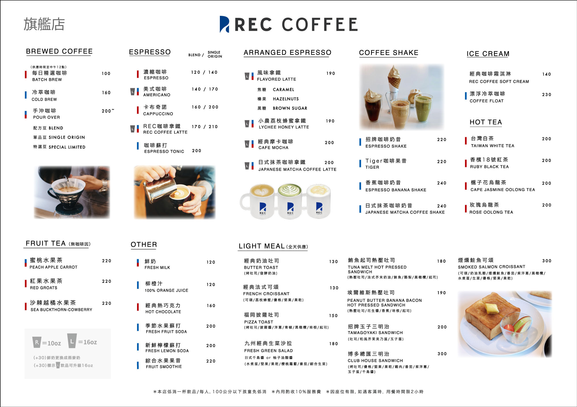 漾's「台中．西屯區」REC COFFEE Taiwan旗艦